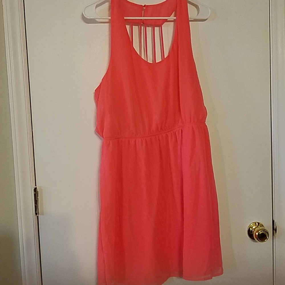 Pink dress